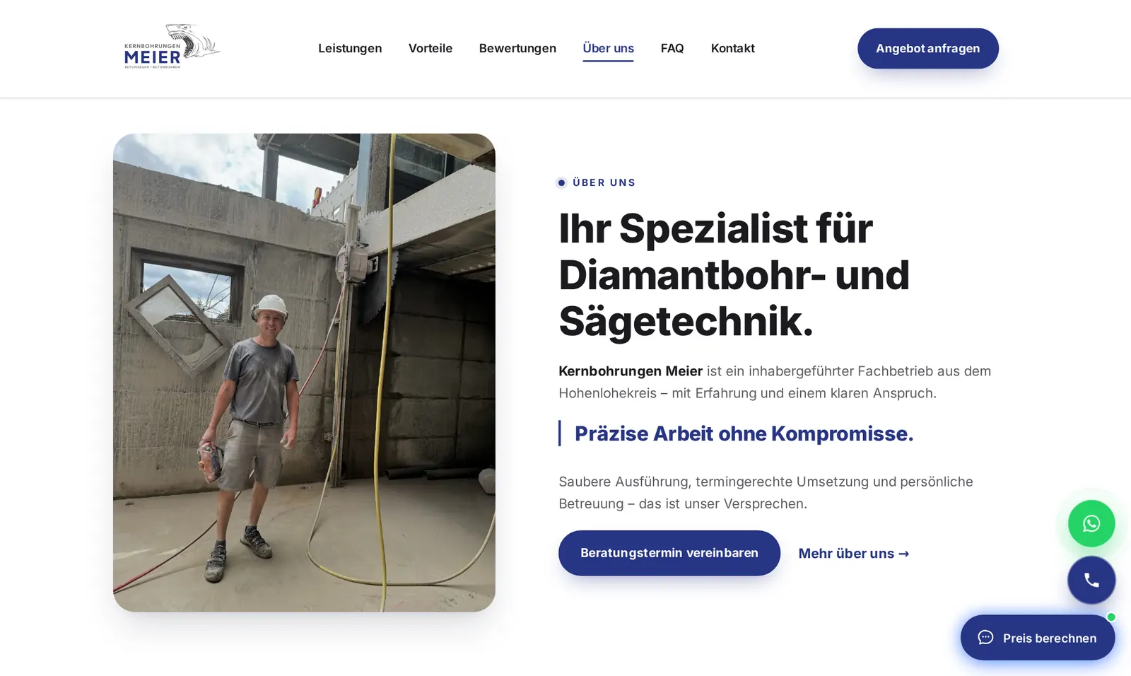 Kernbohrungen Meier: Über uns